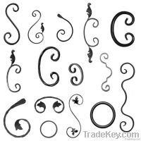 ornamental iron scrolls