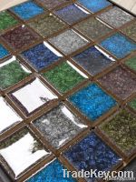 Ceramic Combine Crystal Glass Mosaic