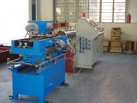 Single-wall corrugated pipe machine