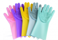 Silicone Household Gloves Kitchen Dish Washing Gloves