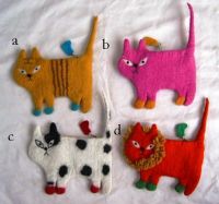 Felt Animal Coin Bag