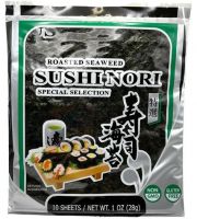 yaki sushi nori roasted seaweed Green