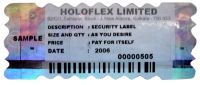 holographic smart label