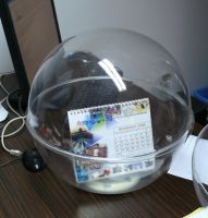 Clear Plastic Sphere (Hollow)