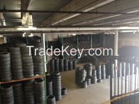 Container of Good grade Used Tires 15 and 16 inch 4.00