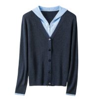2026 Lady's Woollen Sweater Wool blended lurex yarn