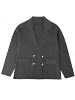 2026 Lady's Woollen Coat Suits with collared jackets