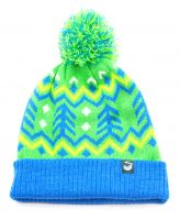 2025 Knitted Jacquard Pom-Pom Hat