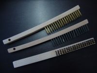 wire brush with wood handle From China