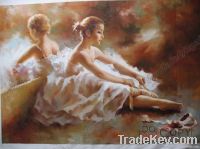 figure oil painting PL002