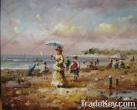 Beach Oil Painting BC081