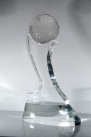 crystal golf award