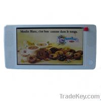 7 inch LCD advertising display