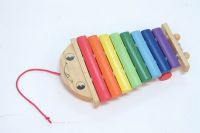 wooden toy- colored xylophone