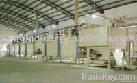 horizontal melamine paper impregnation line