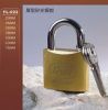 sell golden plated padlock