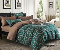 Wholesale High Quality Bedding Set 120gsm Printed Duvet Cover Set OEM Bed Linen Set