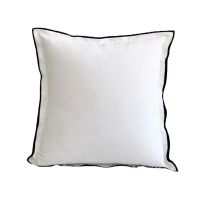 Hot Sale Velvet Soft Fashion Modern Decorative Square Throw Pillow Cover with Ruffle Cushion Case for Sofa Bedroom