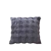 Faux Fur Fluffy Throw Pillow Covers Fashion Modern Decorative Square Throw Pillow Covers Set Cushion Case For Sofa Bedroom 45x45cm