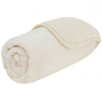 Latte-Latte Waterproof Pet Blankets,Pet Blanket Washable for Couch Protection, Sherpa Fleece Puppy Blanket