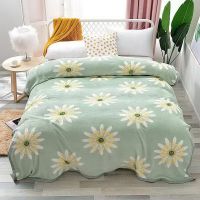 Wholesale single layer customized OEM all over printing throw blanket