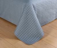 High quality 100% cotton hotel quilted bedspread bedding set From China