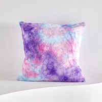 Colorful Faux Fur Cushion Cover Plush