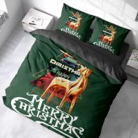 Customized 3D Digital Printed Microfiber Christmas
