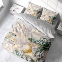 Customized 3D Digital Printed Microfiber Christmas