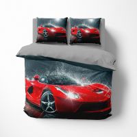 Customized 3D Digital Printed Microfiber Bedding