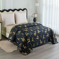 Cheap Microfiber Ultrasonic Quilted Christmas Bed