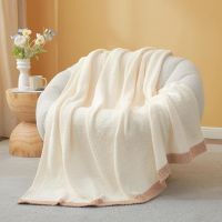 Soft Throw Blanket for Couch Bed Sofa Blanket Microfiber Fluffy Fuzzy Cozy Knit Throws for Women Mothers Birthday Gifts