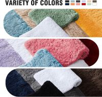 Super Soft Shaggy Bathroom Rugs, Absorbent Thick Non Slip Microfiber Bath Rugs, Quick Dry Machine Washable Bath Mat From China