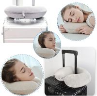 Wholesale Cheap Spot Goods Soft Memory Foam Car Travel Neck Pillow Skin Friendly Breathable Neck Warp Support Travel Pillow From China