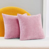 Modern Corduroy Throw Pillow Covers Elegant Soft Cushion Covers, Machine Washable Home Decor for Living Room, Sofa, Bedroom From China
