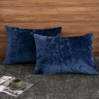 Super Soft Velvet Pillowcases Standard Size Luxury Cozy Warm Pillow Shams Covers Envelope Closure Cozy Fuzzy Flannel PillowCase
