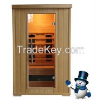 Canadian Hemlock 2 person Home Far Infrared Sauna Room