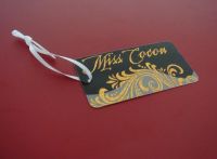 Gold Stamping Hang Tag