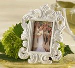 Black Baroque Elegant Place Card Holder