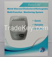 EasyLife Blood Glucose/Cholesterol/Hemoglobin Monitoring System