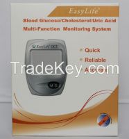 EasyLife Blood Glucose/Cholesterol/Uric Acid Monitoring System