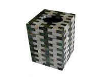 Mother Of Pearl Tissue Box