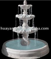 stone fountain