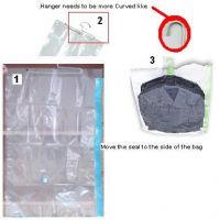 Vacuum Seal Bag with Steel Hook Type