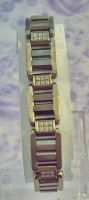 Tungsten Cubic Zircon Hand Chain YWS245