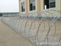 Concertina razor wire
