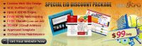 Spacial EID discount website design package