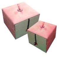Jewerly silk box-Pink From Thailand