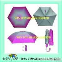 Super slim mini folding umbrella