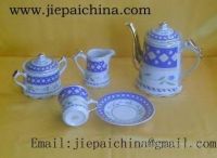 Porcelain Coffee Set,ceramic coffee set,stoneware coffee set&tea set